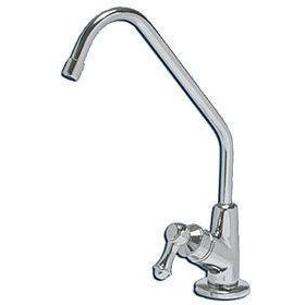 Chrome reverse osmosis faucet