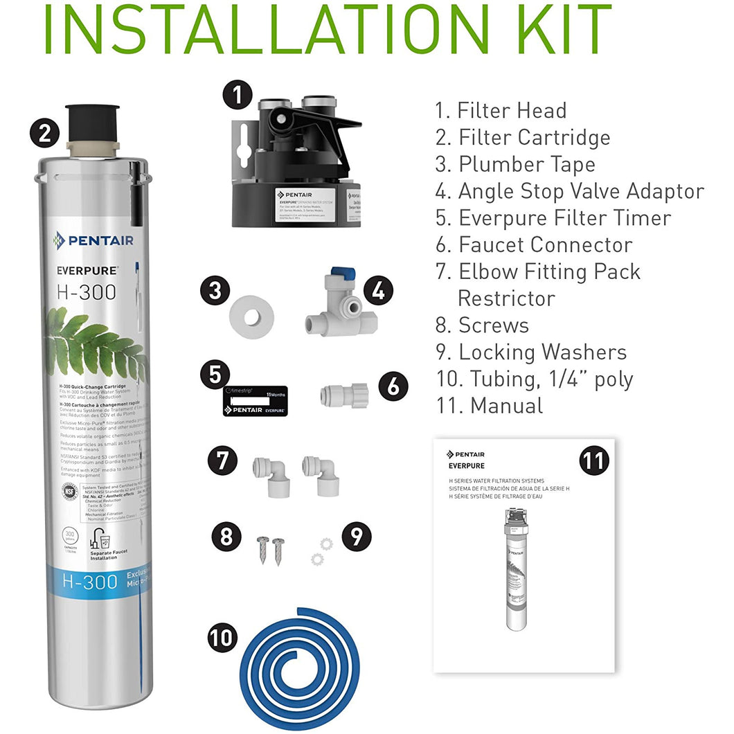 Everpure H-300 drinking water cartridge EV927072, EV927076, free shipping! 2 Pack sale